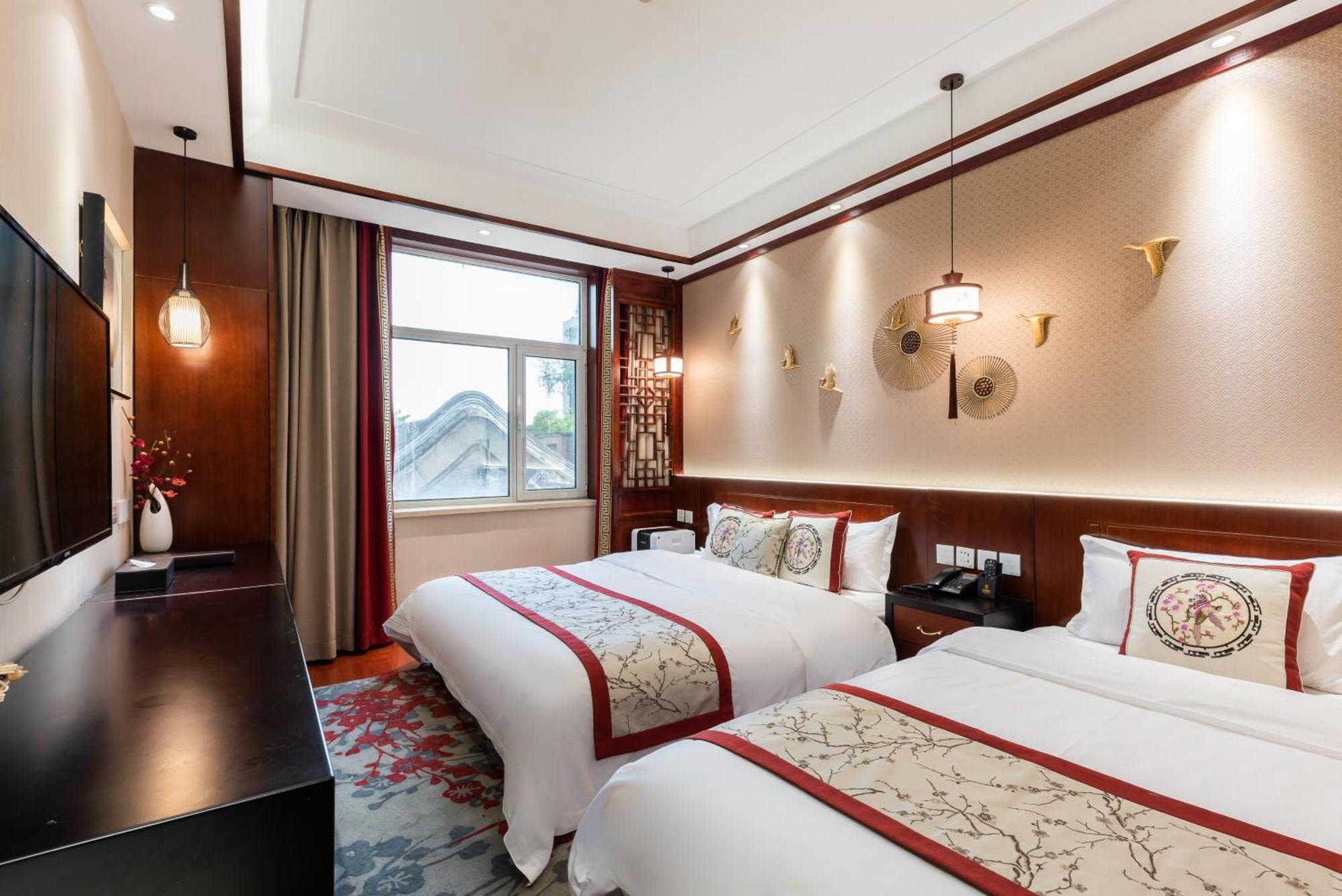 Chinese Culture Boutique Hotel-Tangfu,Traditional Chinese Theme,Heart Of Beijing,Near Forbidden City,Tiananmen Square,Hutongs,Metro Access,Free Coffee,Tea,Laundry Exterior foto