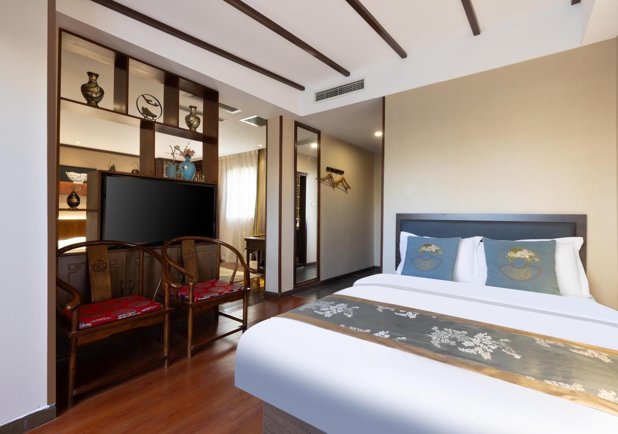 Chinese Culture Boutique Hotel-Tangfu,Traditional Chinese Theme,Heart Of Beijing,Near Forbidden City,Tiananmen Square,Hutongs,Metro Access,Free Coffee,Tea,Laundry Zimmer foto