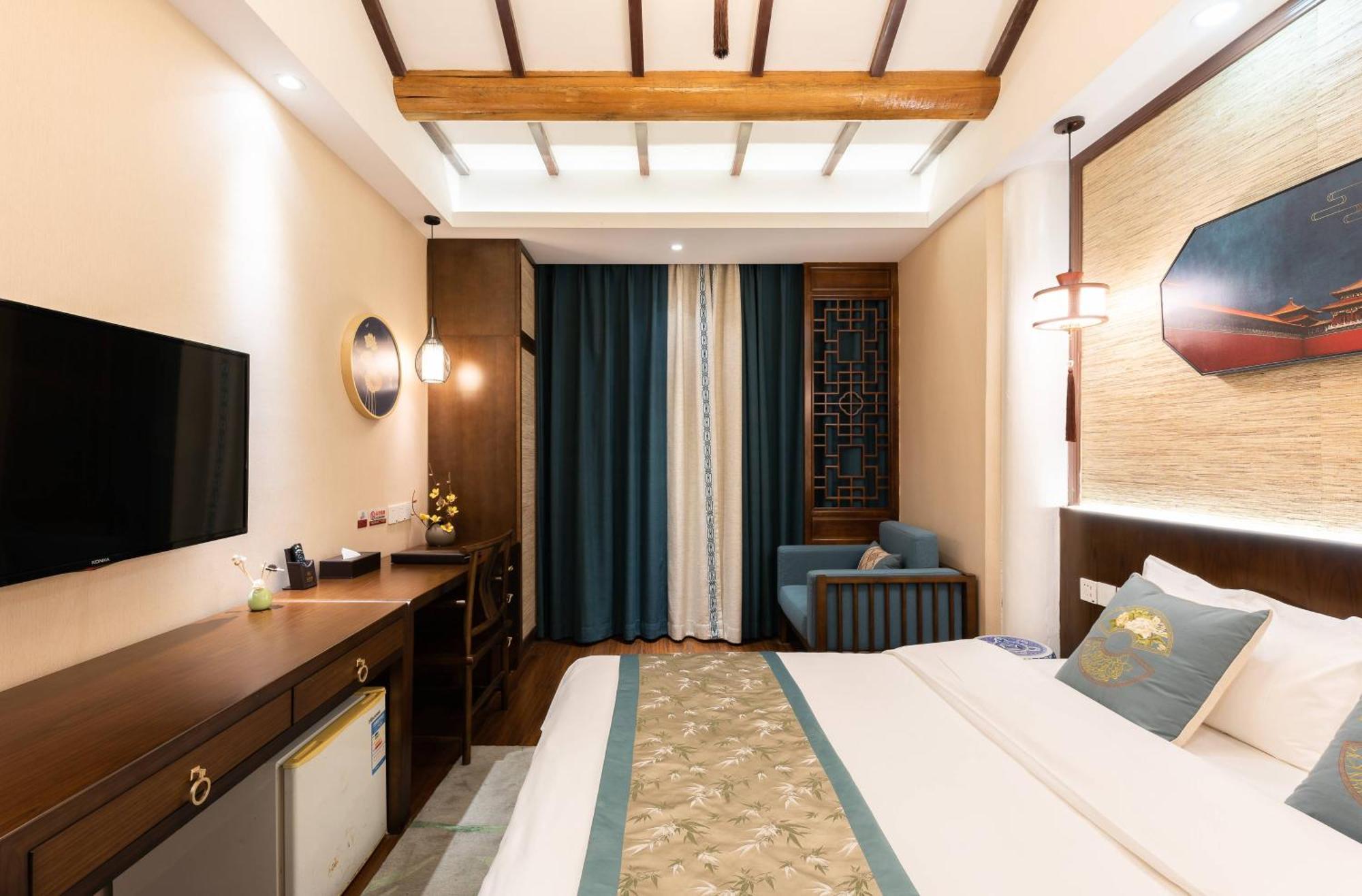 Chinese Culture Boutique Hotel-Tangfu,Traditional Chinese Theme,Heart Of Beijing,Near Forbidden City,Tiananmen Square,Hutongs,Metro Access,Free Coffee,Tea,Laundry Zimmer foto